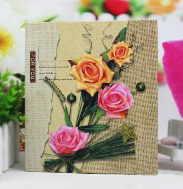 Album cao cấp có hộp đựng 200 ảnh 9x12