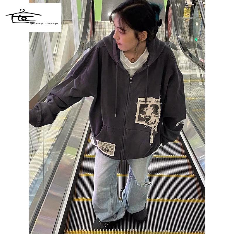 Áo Khoác Cardigan Oversize Phong Cách Cổ Điển Thời Trang Xuân Thu Dành Cho Nữ 2022