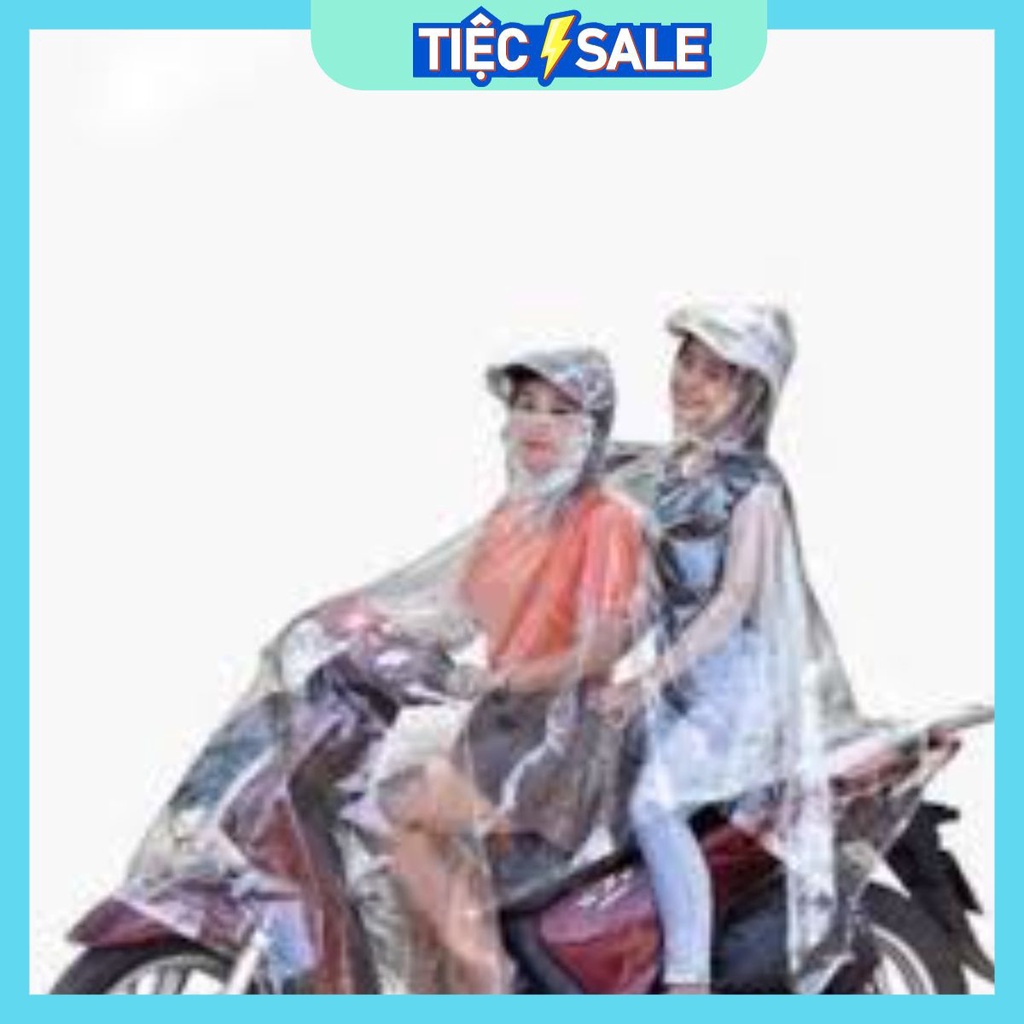 Áo mưa trong suốt hai đầu thời trang _ Giá Bán Sỉ Lẻ