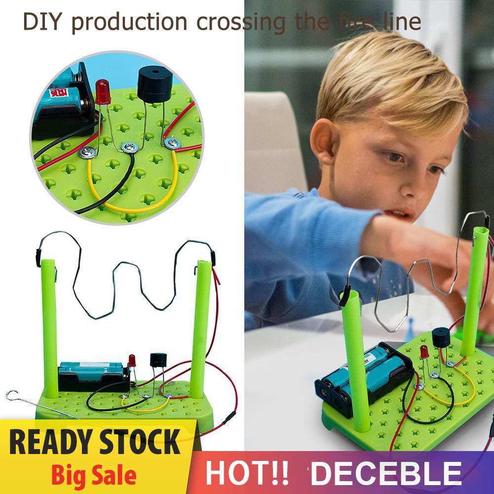 Pop It Fidget Đồ chơi DIY Circuit Kit Physical Scientific Experiment Kids Educational Đồ chơis Random