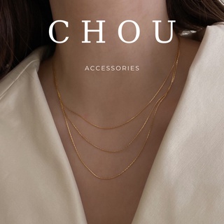 Dây Chuyền 3 Lớp Basic | CHOU ACCESSORIES |