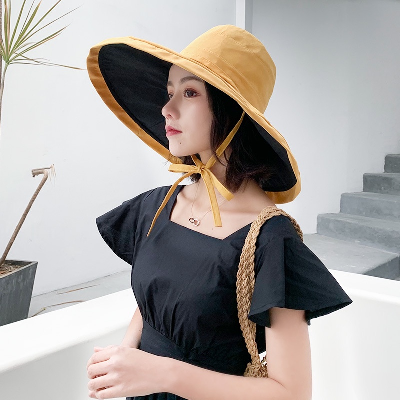 Nón Vành Che Nắng Tia Cực Tím Thời Trang Đi Biển Cho Nữ