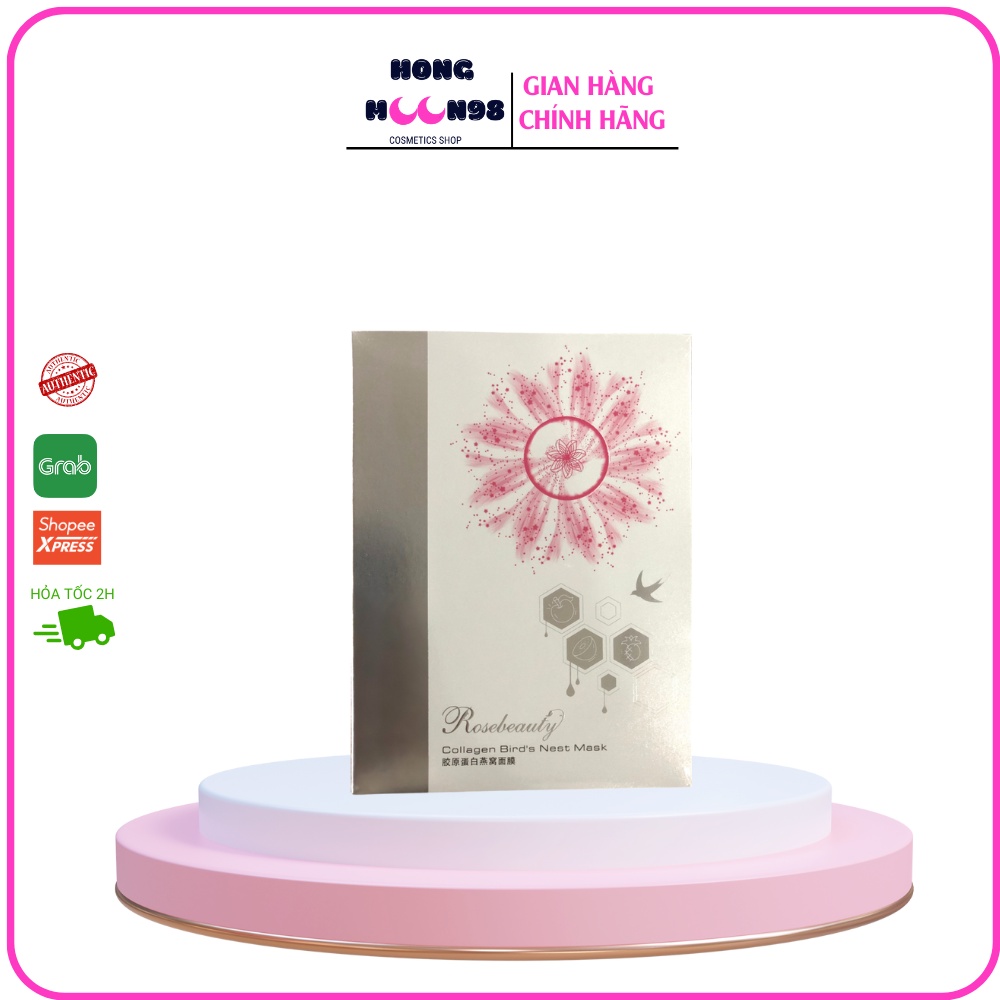 Mặt nạ collagen Yến Rose Beauty