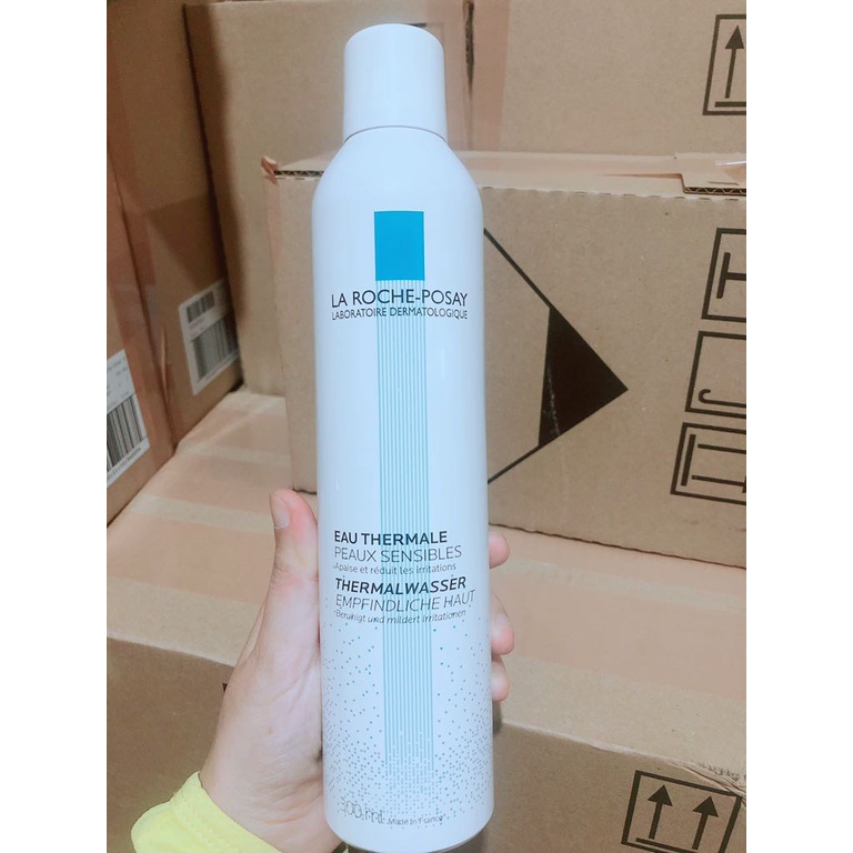 Xịt khoáng La Roche-Posay 300ml không cồn, cấp ẩm nhanh siêu lành tính