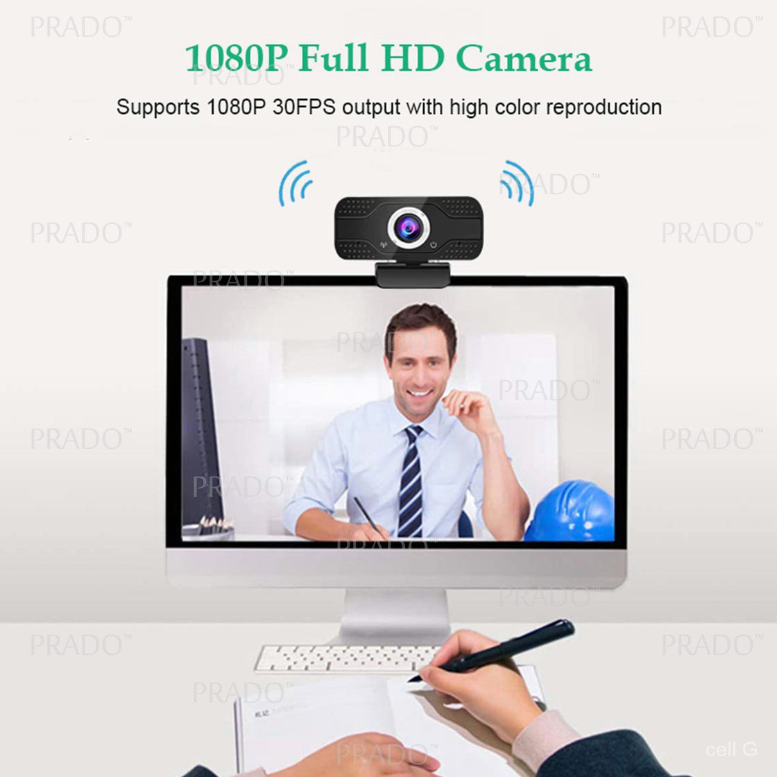Webcam Hd 1920x1080p 30fps Usb 2.0 Phích Cắm Và Mic Komputer Kamera Cho Máy Tính | BigBuy360 - bigbuy360.vn