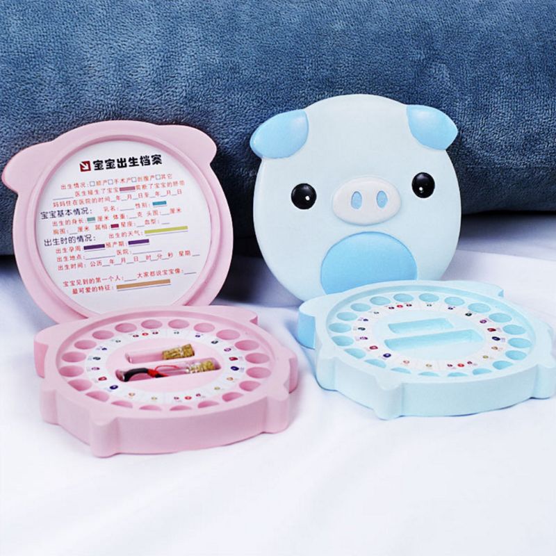 Hộp Lưu Trữ Kỷ Niệm Lưu Giữ Răng Cho Bé