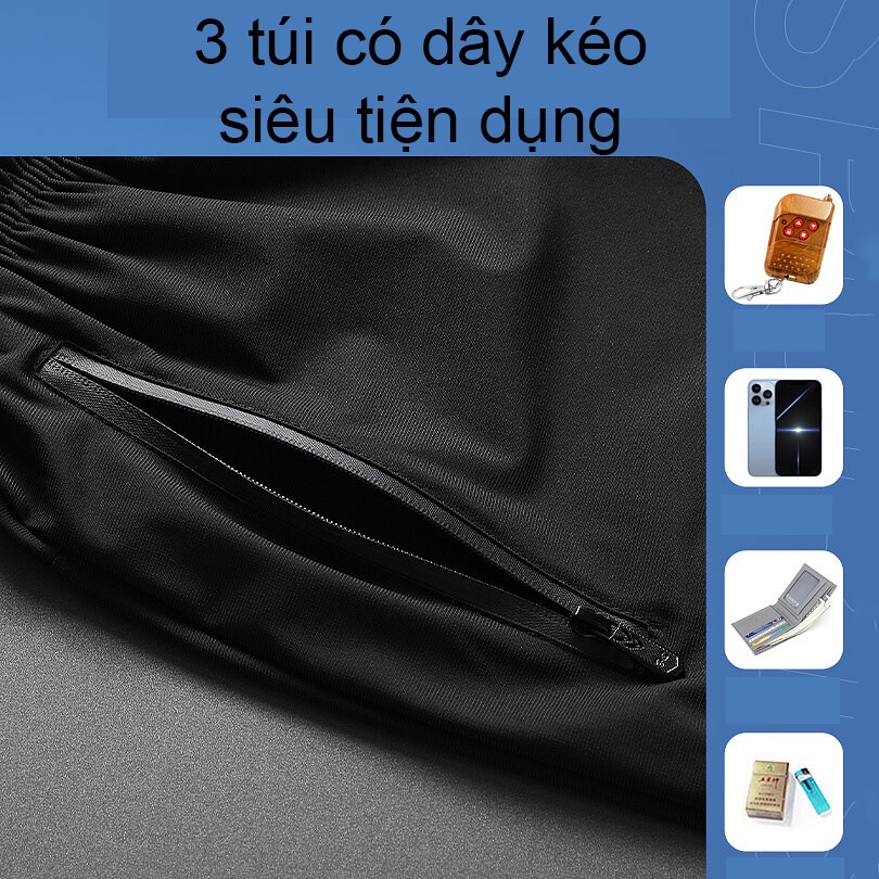 Quần Nam Dài Thể Thao  Ống Suông Logo in vải loại 1 cao cấp quần jogger nam thun co giãn 4 chiều | BigBuy360 - bigbuy360.vn