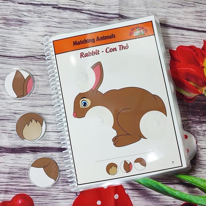 Học Liệu Cho Bé  Tìm Hình Còn Thiếu Bộ Sưu Tập Động Vật Nuôi
