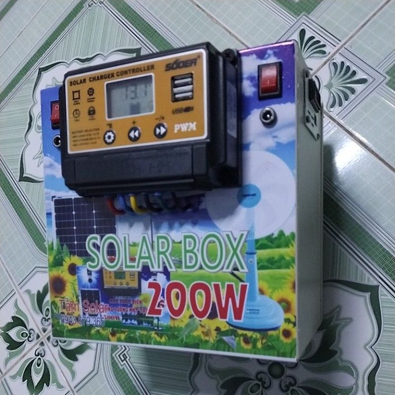 Máy phát điện năng lượng mặt trời 200w
