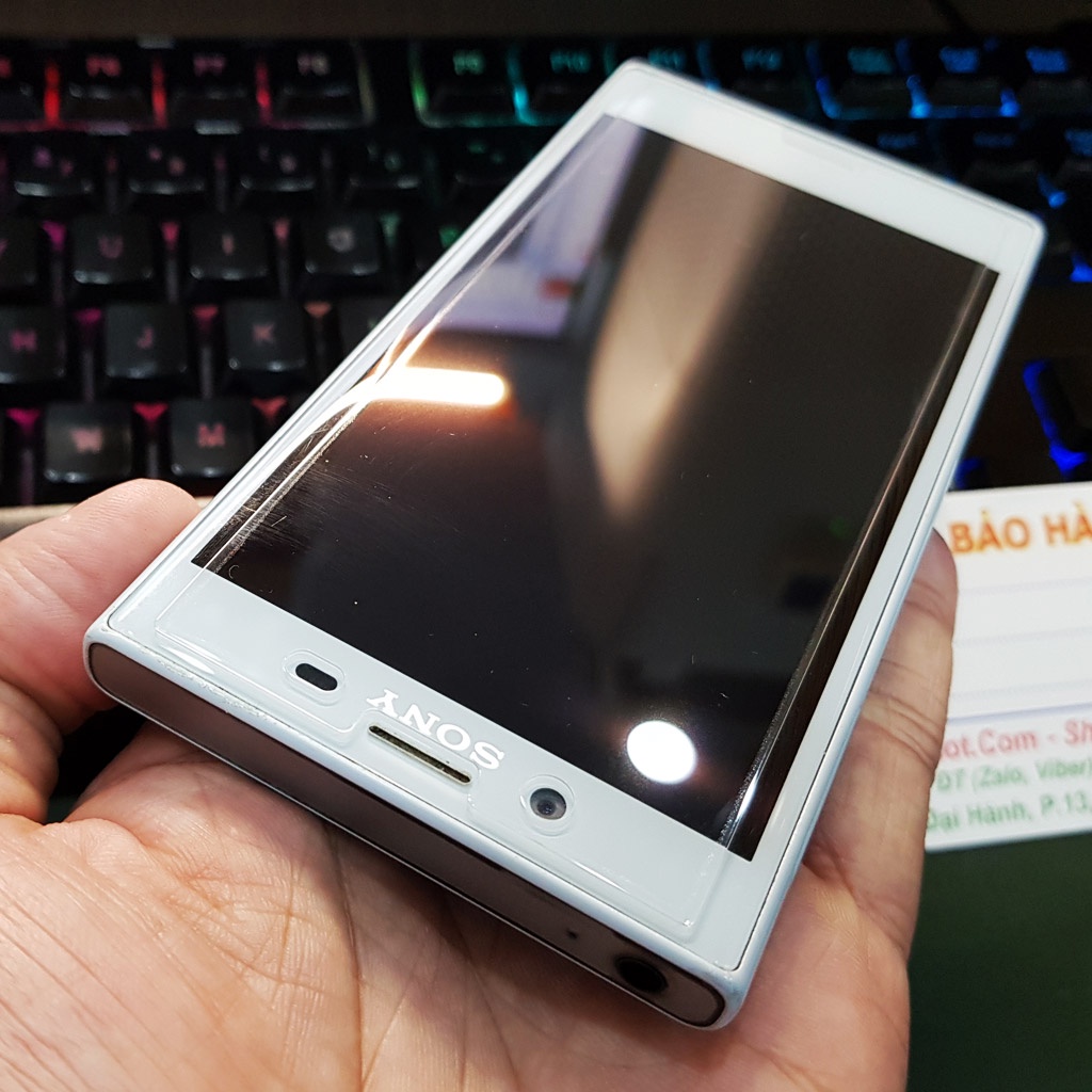 [Ảnh Thật] Kính CL Sony X Compact F5321 - Cường Lực Không FULL, 9H-0.26mm