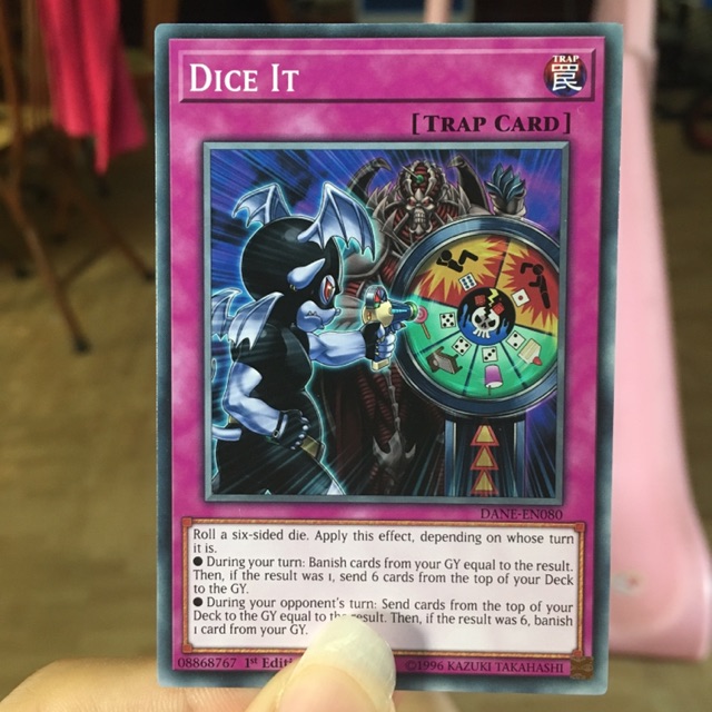 Thẻ bài yugioh “Dice It”