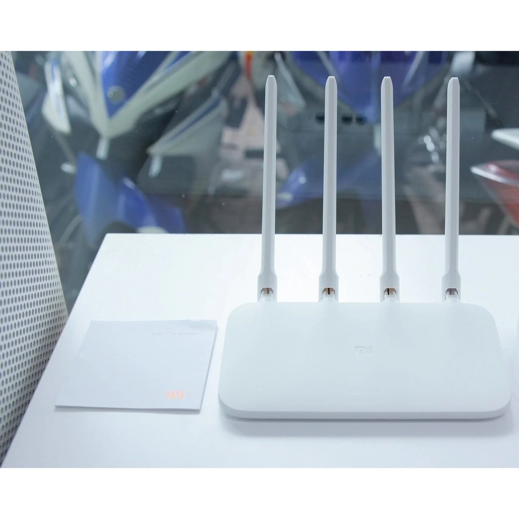 Bộ phát wifi router 4c Xiaomi Modem WiFi Xiaomi 4C 4 Râu Router R4CM HT-Stores sóng khỏe, phát xa