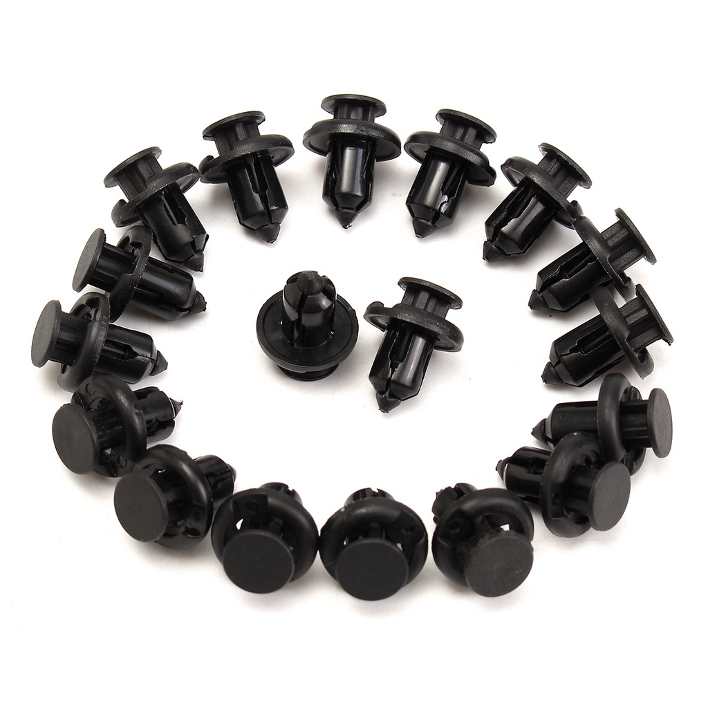 FENDER Set 100 Đinh Tán Nhựa 10mm 10mm Chuyên Dụng Cho Xe Hơi Honda