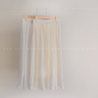 Chân váy voan nhăn Nora made by Mow Studio