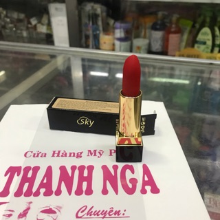 SON LÌ SKY SILK TREAM LIPTICK HÀN QUỐC Màu đỏ cam