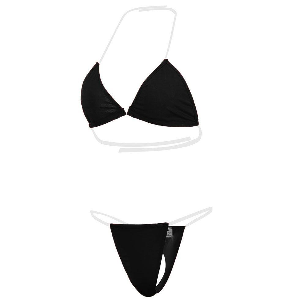 Bộ Đồ Bơi Bikini Không Gọng Kèm Quần Lọt Khe Thời Trang Quyến Rũ Cho
