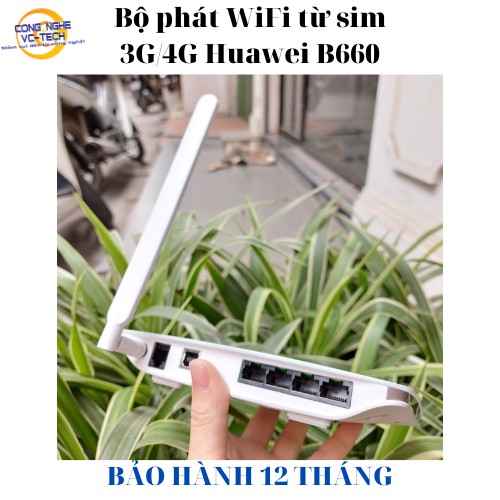 Bộ phát WiFi từ sim 3G Huawei B660-Hàng chính hãng mới nhất 2021