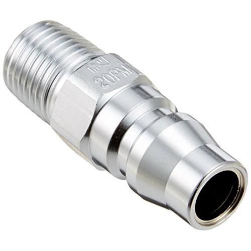 Đầu đực nối nhanh khí nén Nitto Nhật 20PM ren 1/4 inch thông dụng - Khớp nối nhanh Made in Japan