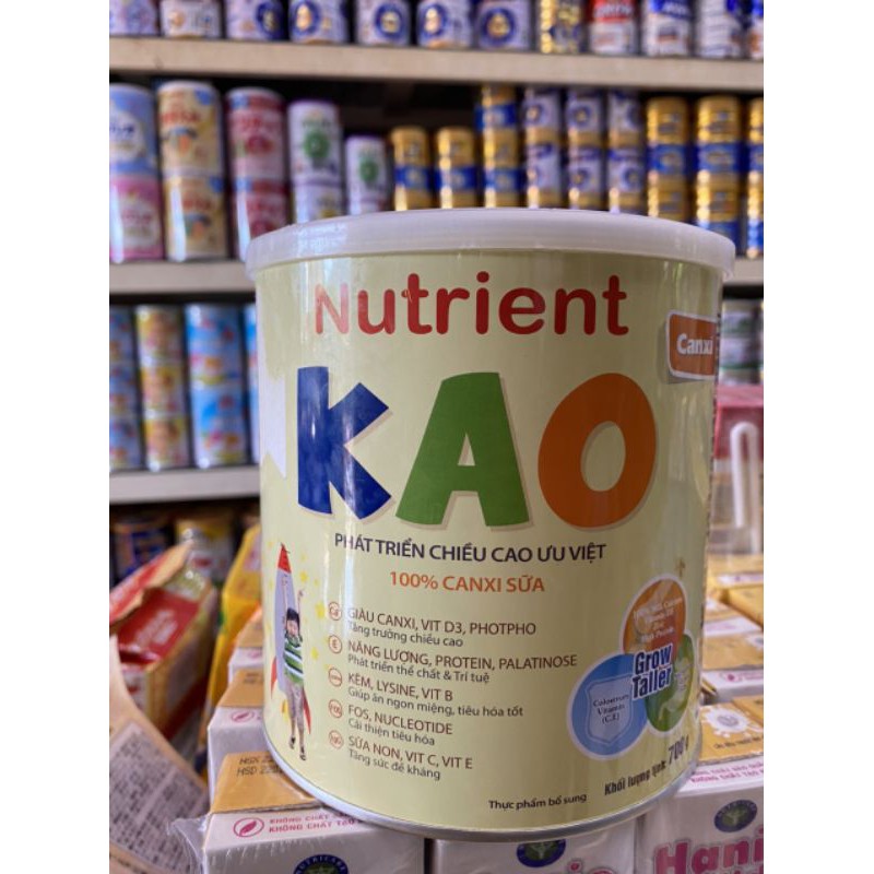 sữa bột nutrient KAO-700g
