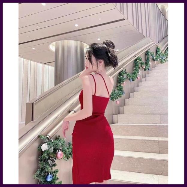 [Siêu Hot] đầm dây xéo xẻ tà [Ảnh Thật] | BigBuy360 - bigbuy360.vn