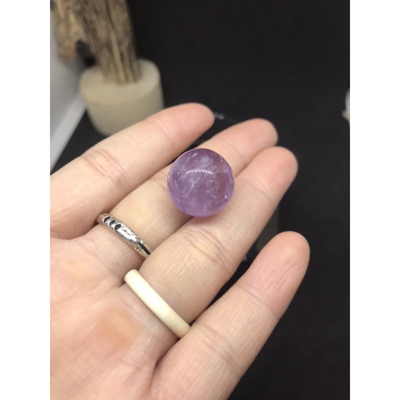 Bi cầu mini  tím trong Amethyst