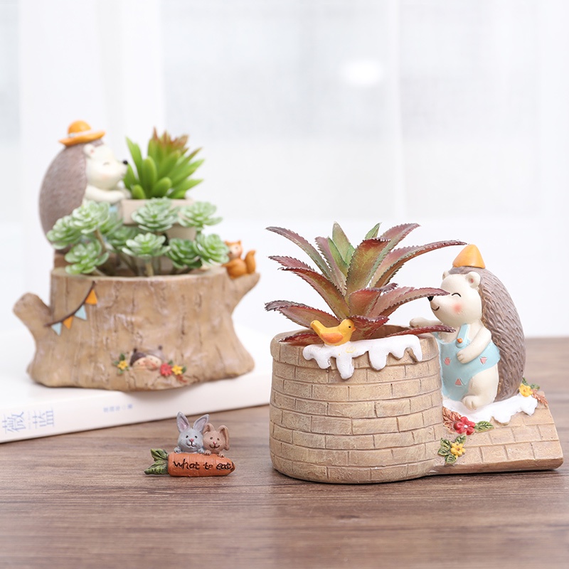 Chậu Cây Cảnh Tạo Hình Động Vật Ngộ Nghĩnh