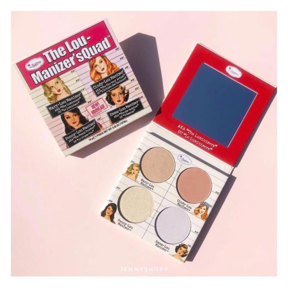 Bảng Phấn Highlight 4 Ô The Balm The Lou-Manizer's Quad | WebRaoVat - webraovat.net.vn