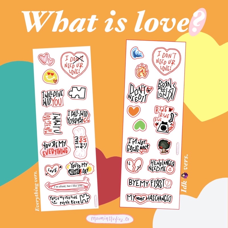 Tình yêu là gì? | Neo 127 / Hình Dán Dreamcatcher / Hình Dán VALENTINE | Loạt Valentine Cnyl