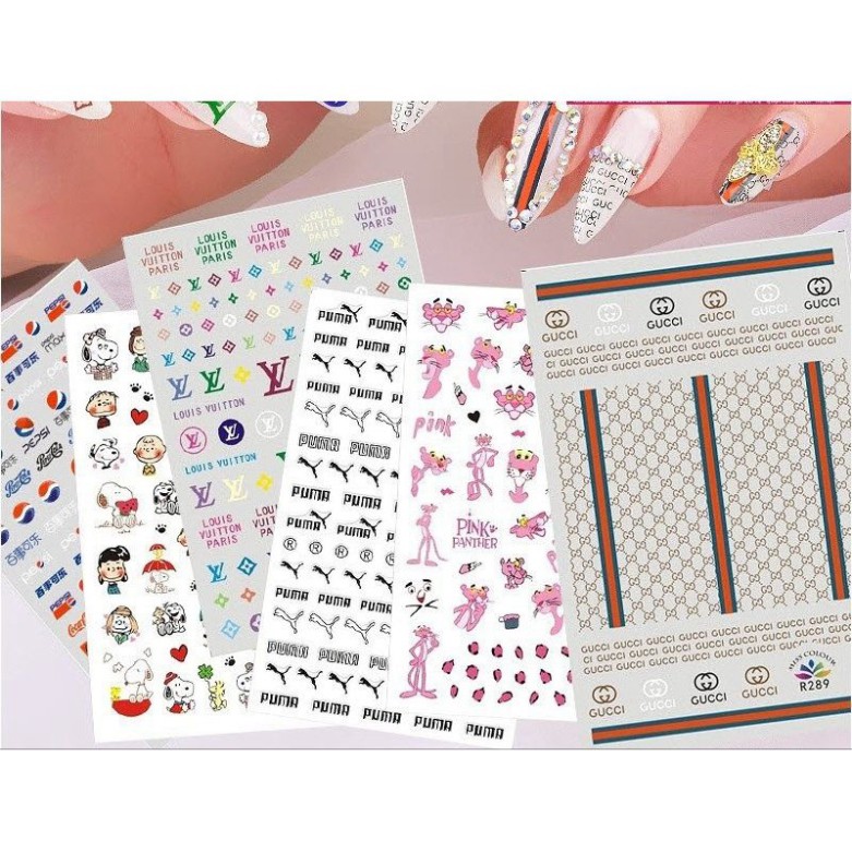 Miếng dán móng dạng chữ