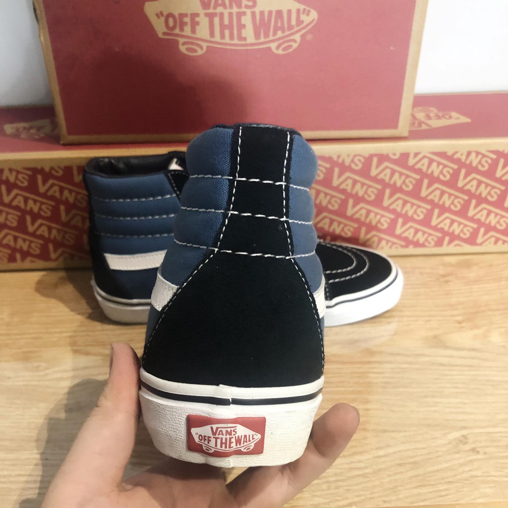 Giày Vans SK8 cổ cao navy chính hãng