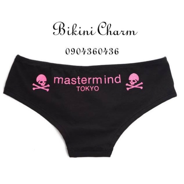 Quần lót/Quần Chip Pink Victoria's Secret  - Mẫu master mind đen