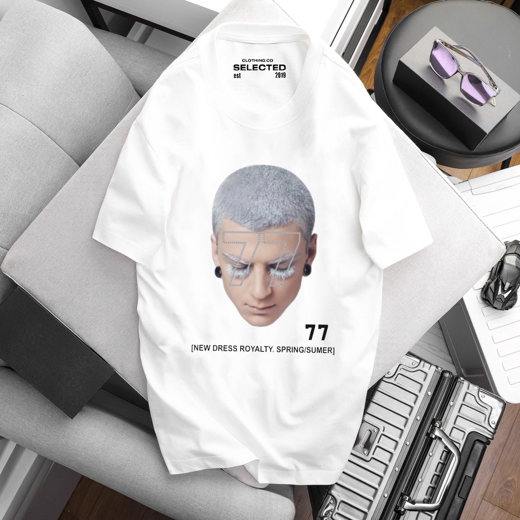 Áo thun tay lỡ nam nữ in hình avater F.O.G , Vải Cotton Form Oversize - SELECTED.STORE