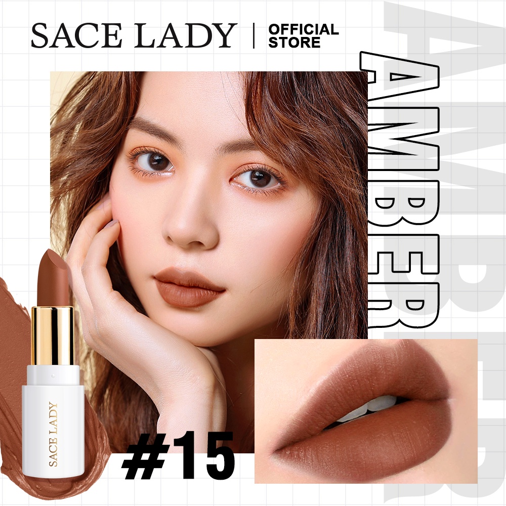 Son môi lì SACE LADY chống thấm nước lâu trôi 3.8g | BigBuy360 - bigbuy360.vn