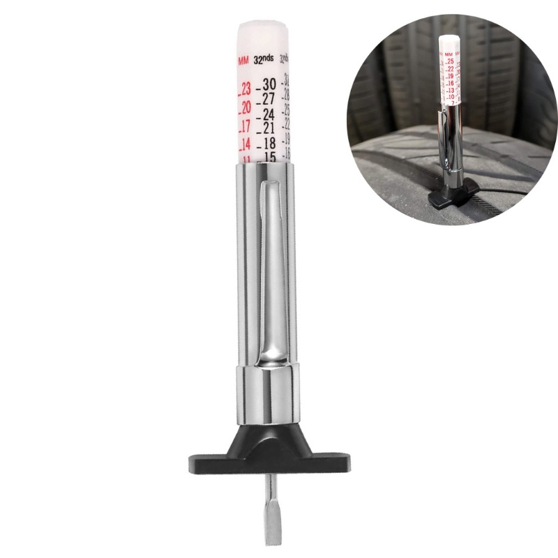 Bút Đo Độ Sâu Lốp Xe Hơi 25MM Có Mật Mã Màu Sắc