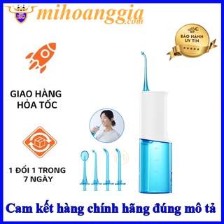 Máy tăm nước cầm tay vệ sinh răng miệng XIAOMI H2OFLOSS | MIHOANGGIA