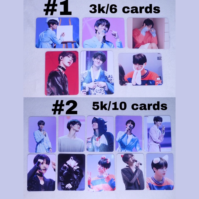 (Có sẵn) Sale set card Bae Jinyoung