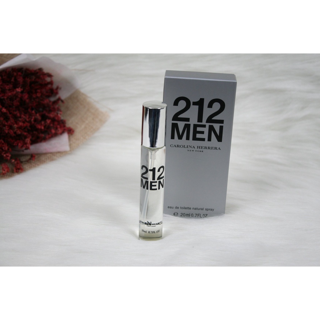 Nước Hoa nam Carolina Herrera 212 Men nyc perfume 100ml,20ml | BigBuy360 - bigbuy360.vn