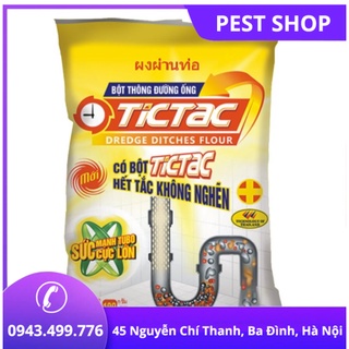 [XẢ KHO] 5 gói bột thông cống TICTAC ( thông tắc cống, chậu rửa,....)