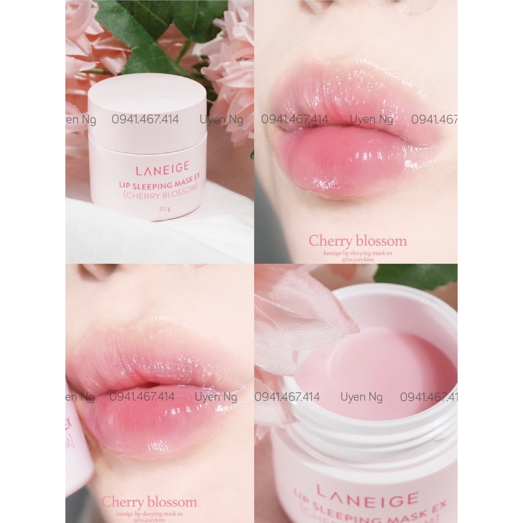 [Chính Hãng - Kèm Bill] Mask Môi Laneige Jeju Cherry Blossom New Edition 2022 - Có Full Set 2022