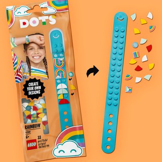 🌈 41900 Đồ chơi lắp ráp Iego DOTS Rainbow Bracelet - Vòng tay cầu vòng