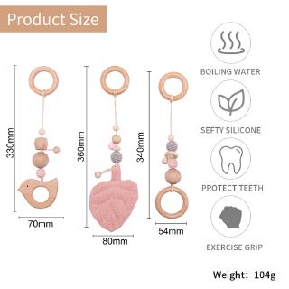 Set 3 Đồ Chơi Treo Xe Đẩy Em Bé