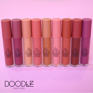 Son kem lì 3CE Soft Lip Lacquer (Có Sẵn)