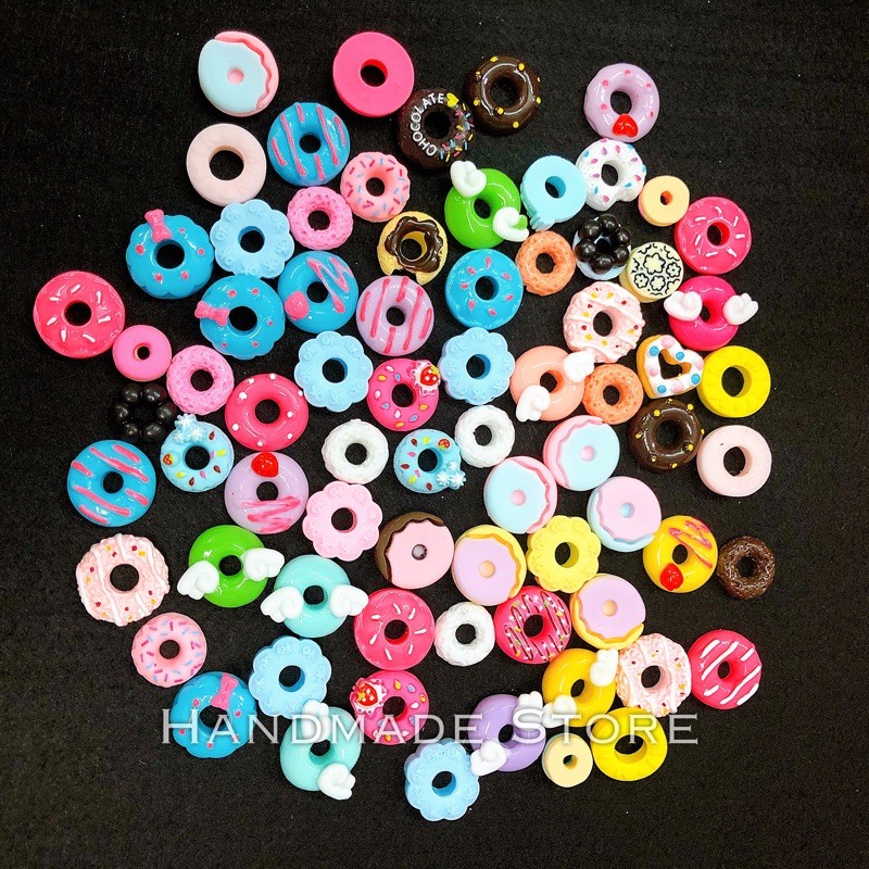 Charm donut nhiều mẫu (XLTN - MS27)