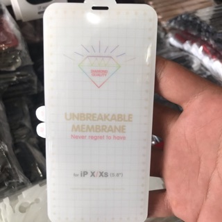 Dán dẻo ppf iphone x / xs mặt trước trong suốt