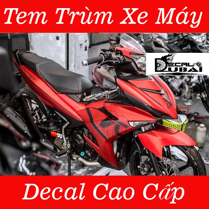 Tem Trùm Xe Exciter 150 Cao Cấp