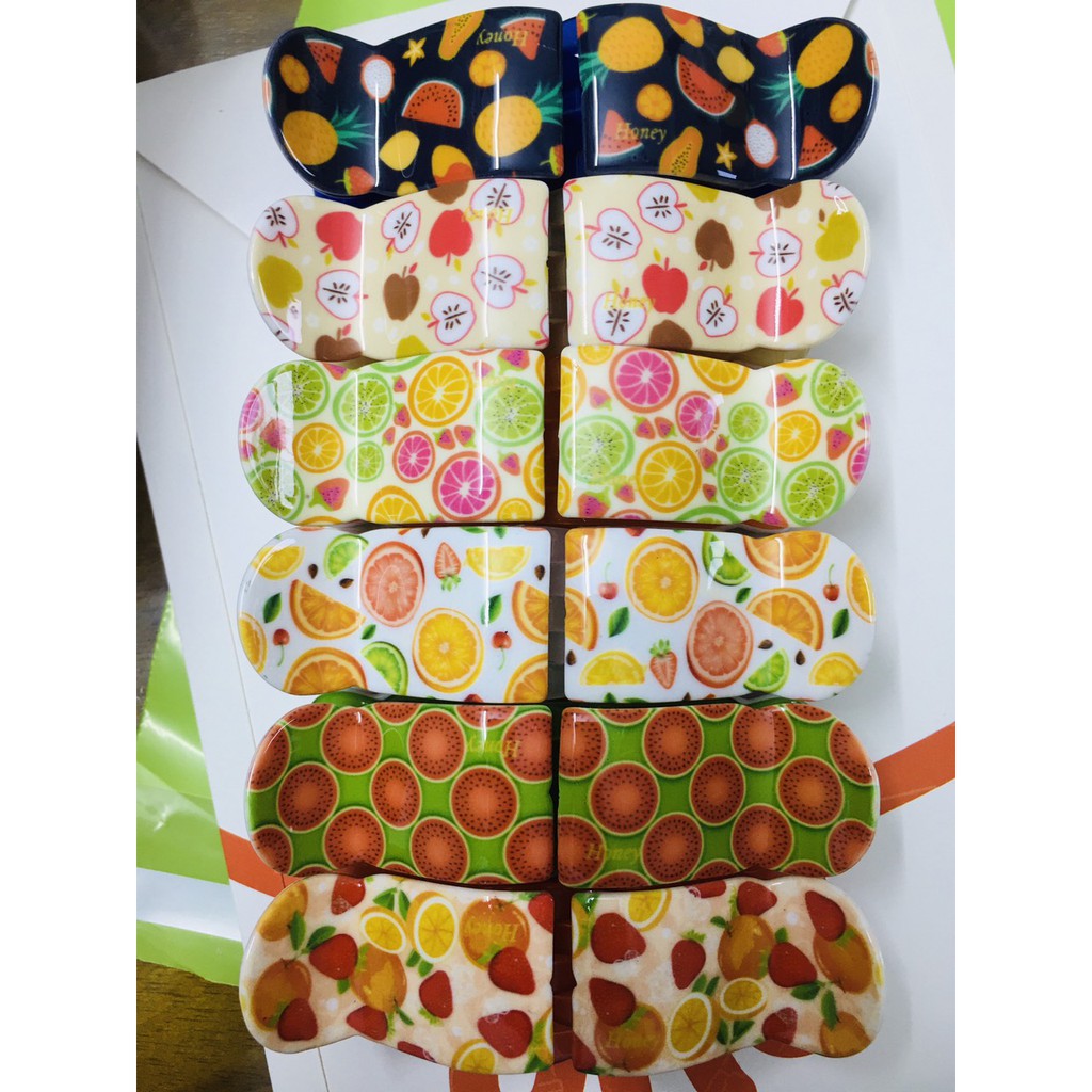 Kẹp cua 5 răng Honey chắc chắn nhiều mẫu cực xinh tiện dụng cho bạn gái - Selenshop