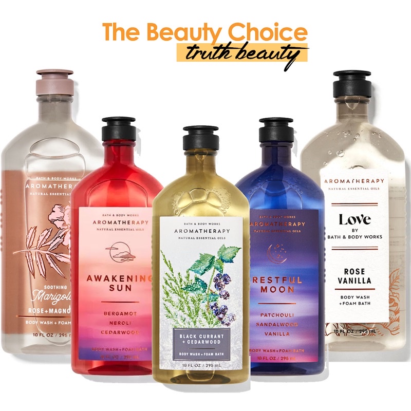 Sữa tắm thư giãn Bath & Body Works Aromatherapy (295mL)