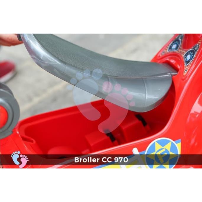 Xe chòi chân Broller CCYH-970 có cây đẩy - STN