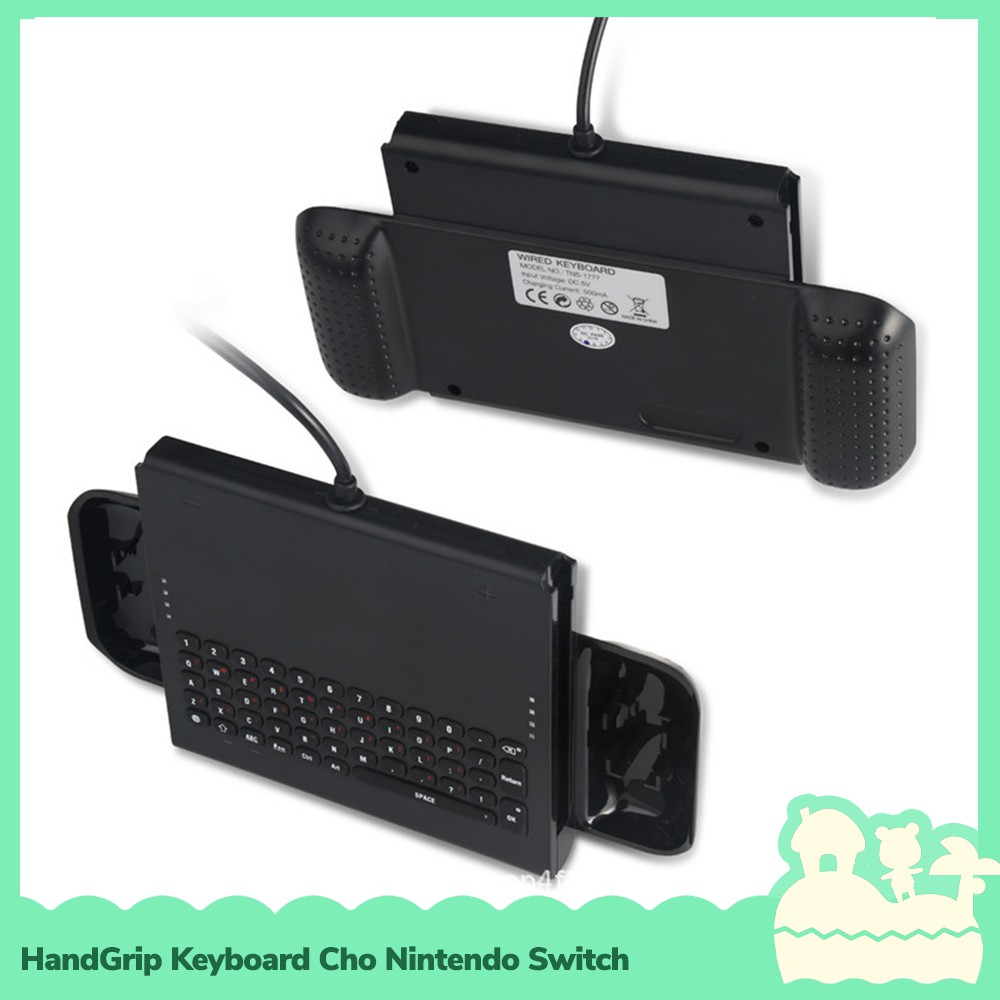 [Sẵn VN - NowShip] Dobe Phụ Kiện Tay Cầm Hand Grip Keyboard Joycon Cổng USB hoặc Type C Cho Nintendo Switch NS