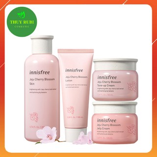 Bộ dưỡng da hoa anh đào Innisfree Jeju Cherry Blossom Cream Duo Set